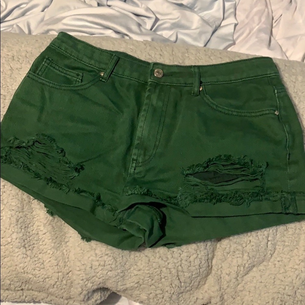 Green Shorts